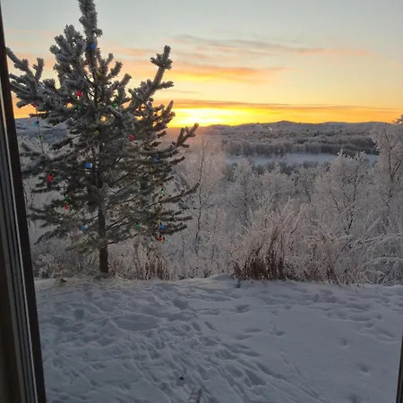 Hytteparadis Ved Neidenelva Ferienhaus *