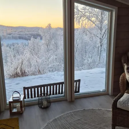 Hytteparadis Ved Neidenelva Ferienhaus *