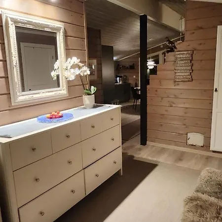 Hytteparadis Ved Neidenelva Ferienhaus *